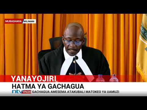 Justice Eric Ogolla: Gachagua prayed we compel the government to provide him with two cooks...