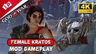 Female Kratos Gameplay