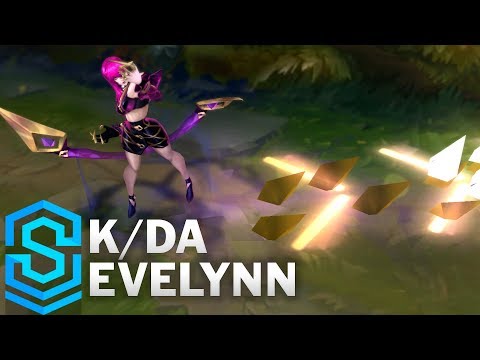 K/DA Evelynn Skin Spotlight - Pre-Release - League of Legends