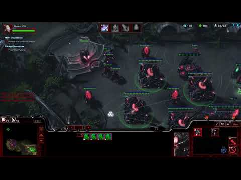 Starcraft 2 - Custom Campaign - Legacy of The Tal Darim - Mission 2 - The Growing Shadow - Brutal