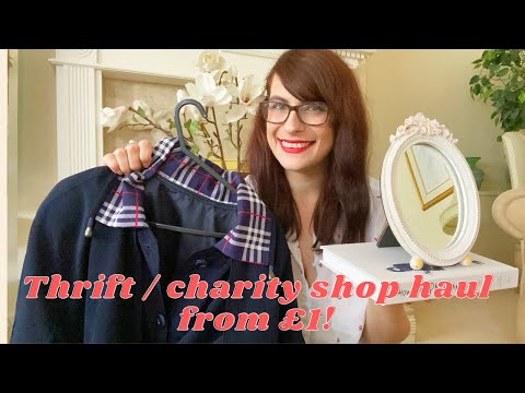 THRIFT SHOP HAUL 2021 // best charity shop finds of the year!