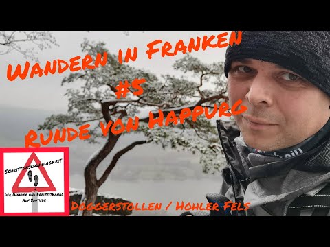 Wandern in Franken #5 / Runde von Happurg / Hersbrucker Schweiz mit Drohne DJI MAVIC MINI
