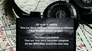 Dard Dilo Ke-2022 Hindi movie song lyrics with english translation |  Textaudio | xpose|