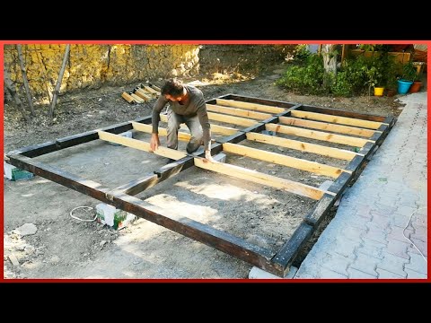 , title : 'Building Amazing DIY Wood Cabin Step by Step | Fully Functional Tiny Home'