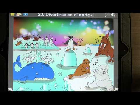 Best Spanish Vocabulary App iTunes - "Picture Perfect Language Learning" iPad Demo