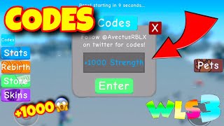 Roblox Weight Lifting Simulator 3 Codes 2019 May Th Clip - 