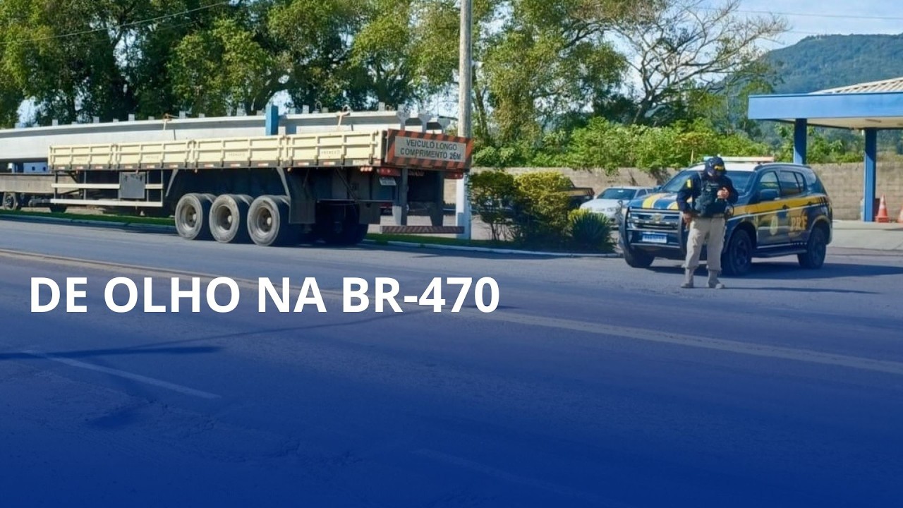 Ação da PRF fiscaliza veículos de carga com excesso de peso e veículos com restrição noturna de circulação