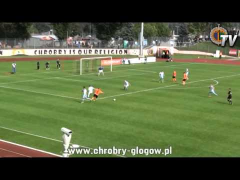 21.09.2014  skrót meczu Chrobry Głogów - Stomil Olsztyn 0-3