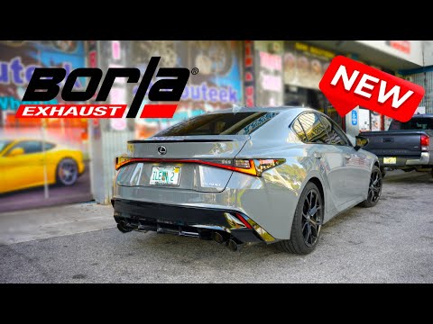 Borla Exhaust Lexus is500 V8 | No comparison
