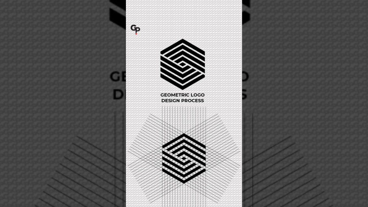 Geometric | Isometric Logo Design Process in Adobe Illustrator | Illustrator Tutorial #logodesign