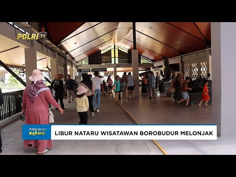 POLRESTA MAGELANG SIAGAKAN PERSONEL SAAT NATARU ANTISPASI LONJAKAN WISATAWAN BOROBUDUR