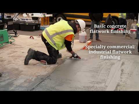ACI Certification – Concrete Flatwork Finishing