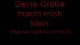 Bestrafe Mich   Rammstein Lyrics &amp; English