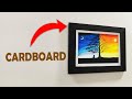 CARDBOARD PICTURE FRAME DIY Frame Out Of Cardboard