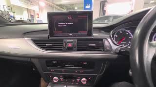 How to put an Audi A6/A7/A8 in jacking mode