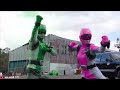 Power Rangers Beast Morphers Green Pink Ranger Morph 4K UHD Fan Made Edit 13