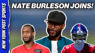 Nate Burleson Talks Jaxson Dart, Geno Smith & Fanatics Fest