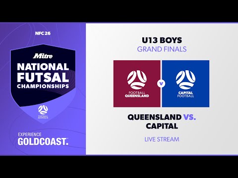 Queensland vs. Capital | Grand Finals U13 Boys | 2026 Mitre National Futsal Championships