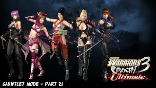 Warriors Orochi 3 Ultimate - Gauntlet Mode, Part 21