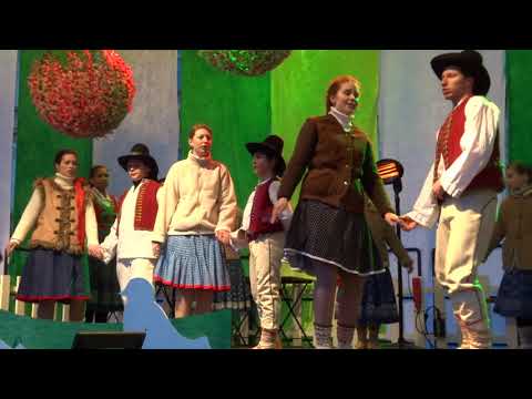 Dětský folklorní soubor VONIČKA - Čestlice u Prahy, č.1 / Velikon.trhy Praha 2018