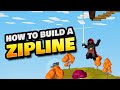 How to Build a Zipline to Fly in Roblox Islands