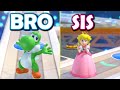 2-Player Mario Party Superstars! [Space Land] *BRO VS SIS!*