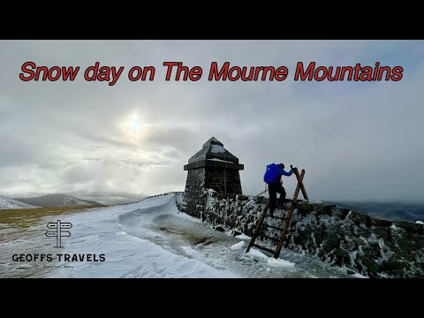 Snow day on The Mourne Mountains | Slieve Commedagh, Shan Slieve, slievenaglogh and Slieve Corragh