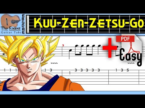 DBZ Kai - Kuu-Zen-Zetsu-Go Guitar Tab