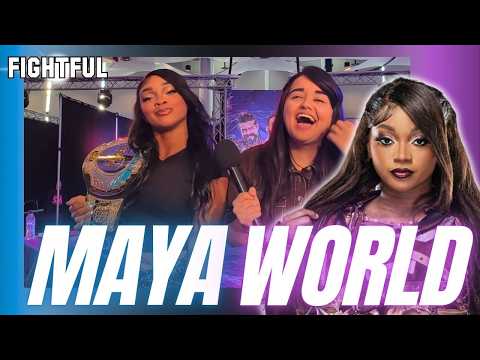 Maya World Reveals Heart-To-Heart With Mercedes Mone After AEW Forbidden Door