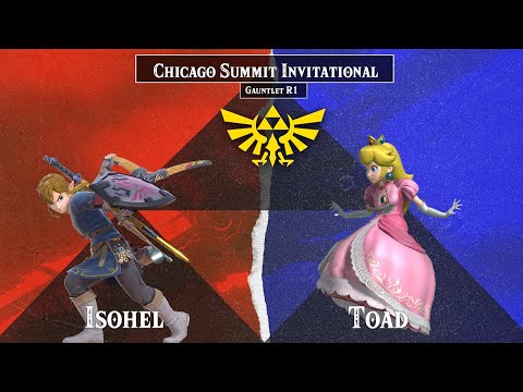Chicago Summit Invitational | Isohel (Link) Vs. Toad (Peach) - Gauntlet Round 1