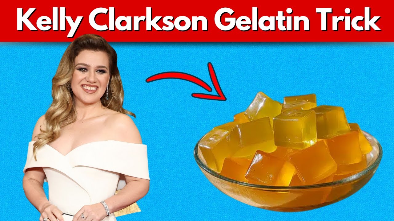 The Viral Kelly Clarkson Gelatin Diet Recipe for Weight Loss!