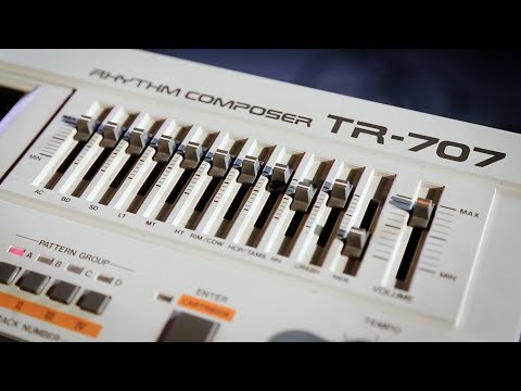 Roland TR-707 Rhythm Composer Drum Machine image 9
