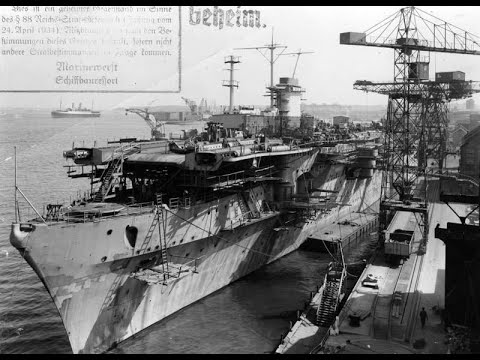 Deutscher Flugzeugträger Graf Zeppelin - Kampfeinsatz im Ärmelkanal