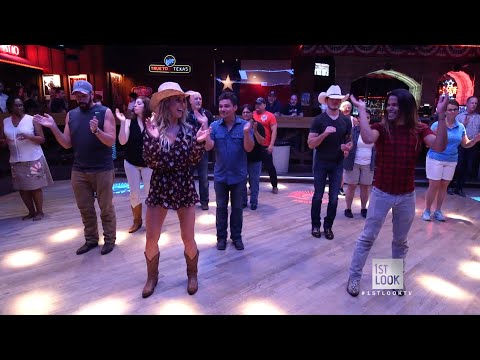 Line Dancing at Round Up Saloon