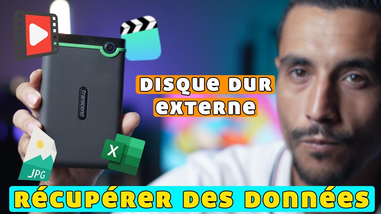 Récupérer des données sur disque dur externe