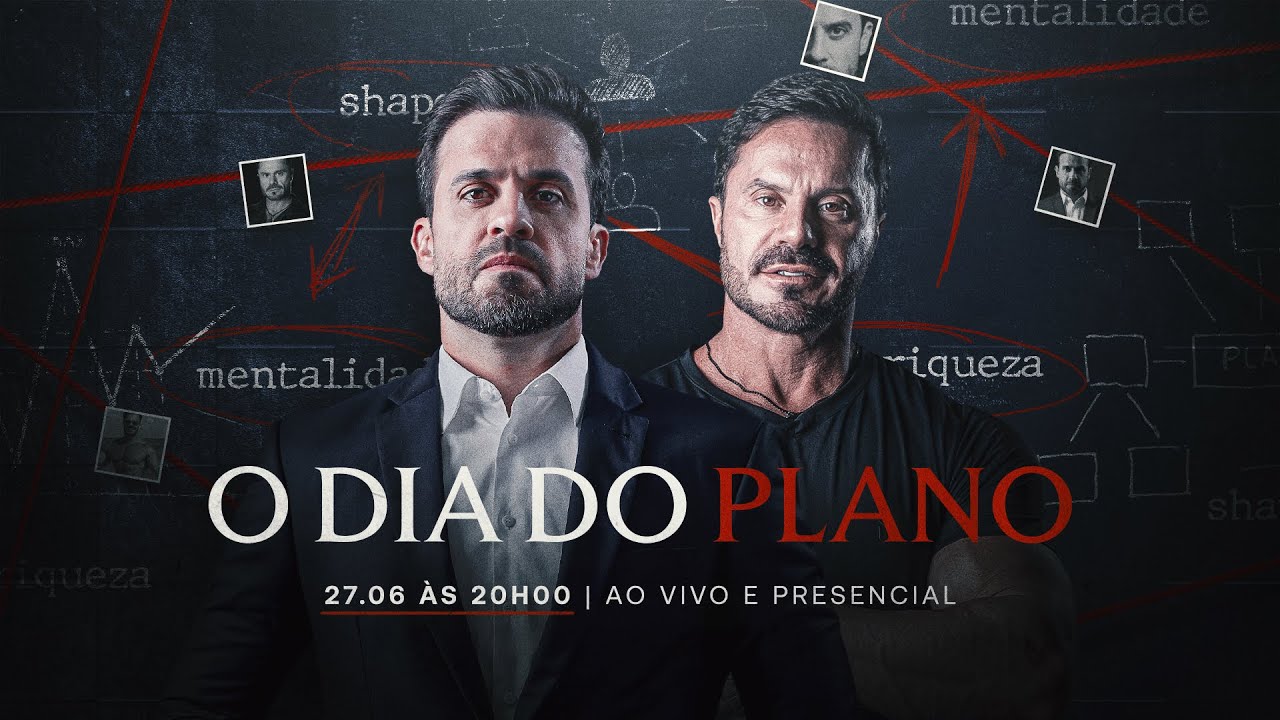 O dia do Plano | Com Renato Cariani e Pablo Marçal AO VIVO 27/06 às 20h!