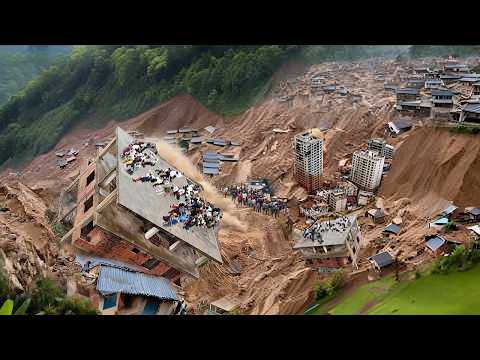 Jaw-Dropping Disaster AGAIN — Deadly Landslide & Flood Wipe Out Entire Village | Philippines