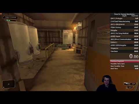 Deus Ex Human Revolution Speedrun - any%