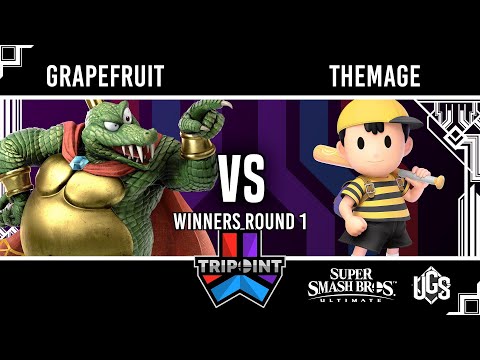 Tripoint Smash 193  -  Winners Round 1  -  Grapefruit(King K Rool) Vs. theMage(Ness)