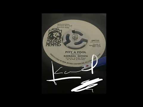 Thumbnail for BARBARA BROWN - Pity A Fool 1972 SOUNDS OF MEMPHIS Records HD by Barbara Brown
