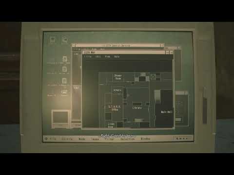Resident Evil 3 Remake all scenes - Finding the S.T.A.R.S. office