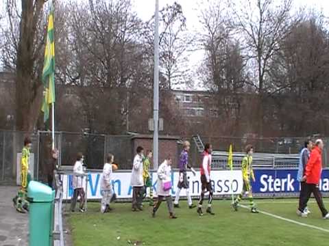 Ado  D1 tegen Feyenoord D1 2011