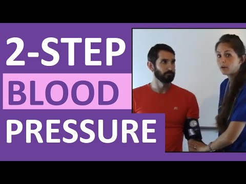2-Step Blood Pressure Method : How to Take a Blood Pressure Using Two-Step