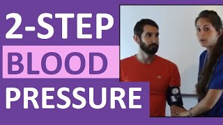 How to Take a Blood Pressure Using 2-step (Two-Step) Method