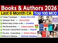 Books And Authors 2026 Current Affairs Books And Authors 2026 Important Books 2026 Ssc Railway