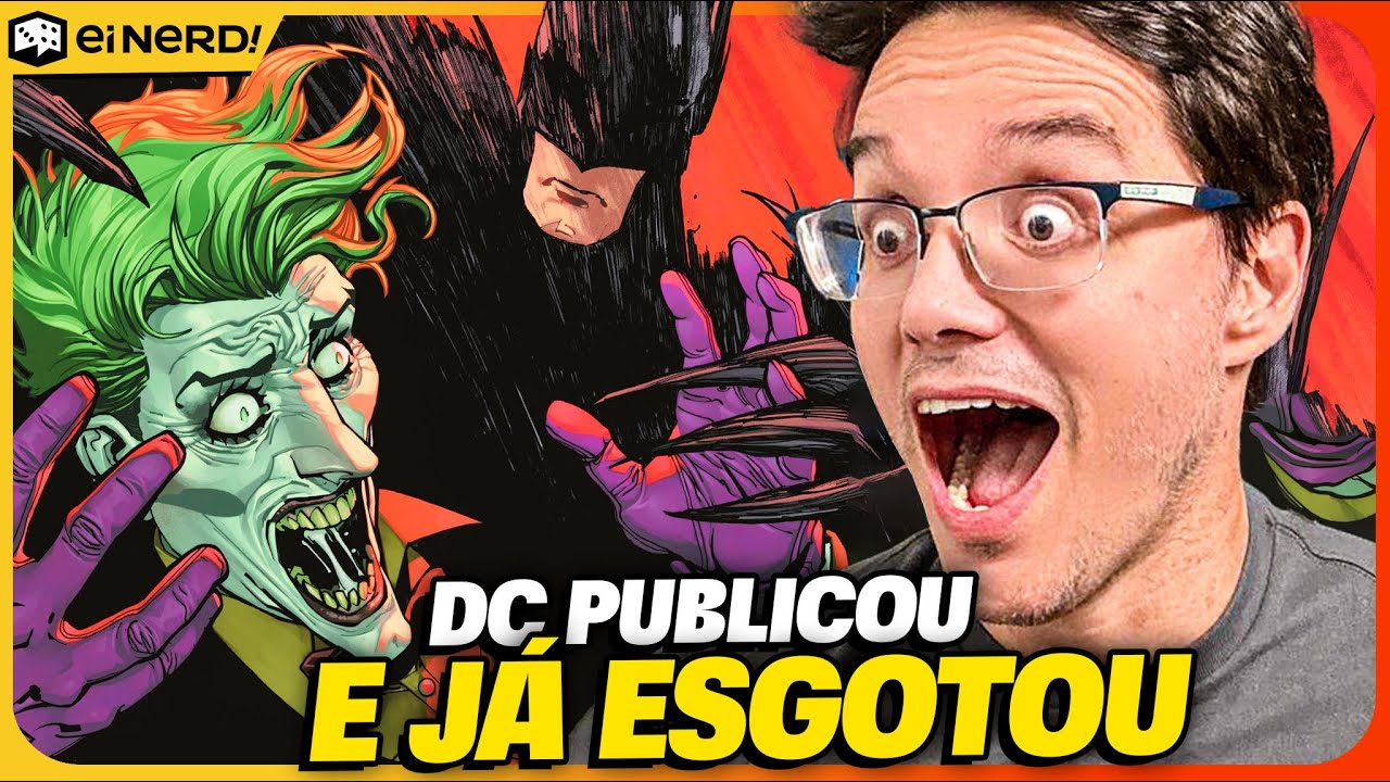 DC PUBLICA ORIGEM DO CORINGA E REVISTA ESGOTA NAS LOJAS!