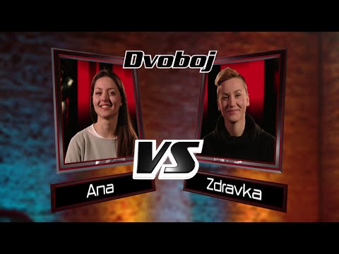 Zdravka vs. Ana: "Bleeding Love" - The Voice of Croatia - Season1 - Battle4