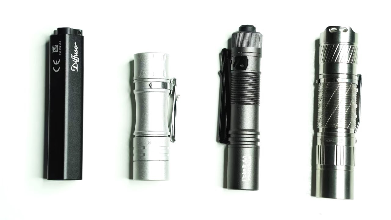 My Top Four 14500 Flashlights! Olight Diffuse, Wurkkos TS10, Acebeam