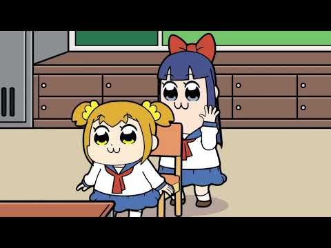 Popuko can sit on a chair & Pipimi will be like "WOOOO YES!! GREAT JOB POPU-CHAN!!"