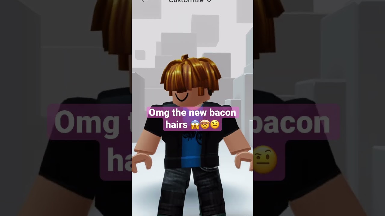 OMG THE NEW BACON HAIRS 🤯🥓
